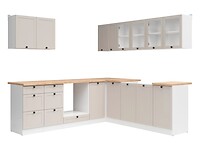 Rohová kuchynská linka: JUNONA LINE 240x220