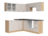 Rohová kuchynská linka: JUNONA LINE 200x180