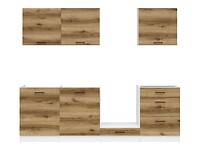 Kuchynská linka 240 cm bez pracovnej dosky: JUNONA LINE