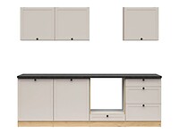 Kuchynská linka 240 cm s pracovnou doskou: JUNONA LINE