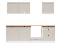 Kuchynská linka 240 cm s pracovnou doskou: JUNONA LINE