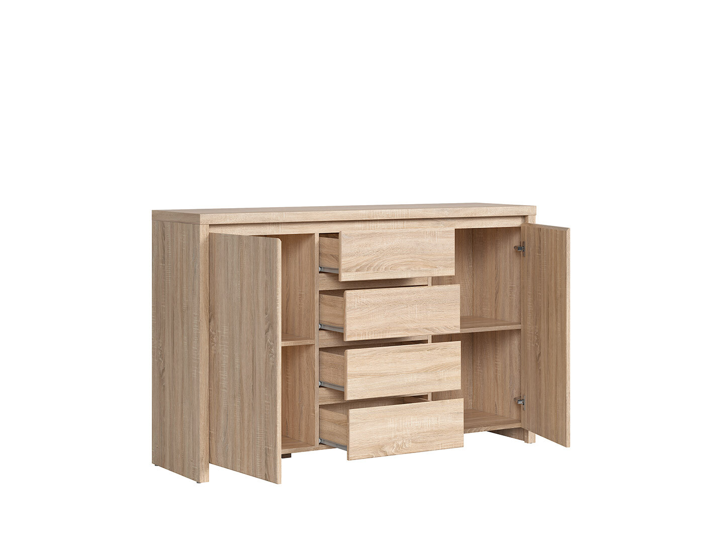 Komoda Kaspian KOM2D4S Dub sonoma/Dub sonoma