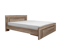 Charakteristika: 

•    Manželská posteľ LOZ/160 z kolekcie ANTICCA.
•    Súčasťou postele je veľmi praktický úložný priestor vhodný na uloženie posteľnej bielizne a pod.
•    Uvedená cena neobsahuje cenu matraca a roštu.
•    Vhodný matrac v rozmere: šírka 160 cm, dĺžka 200 cm.
•   Dostupné rošty vyrobené z dreva v rozmere 160x200 nájdete TU.
•    Maximálna nosnosť postele je do 200 kg.
•    Dostupné farebné prevedenie -  dub monument.
•    Jednoduchá montáž.

Kolekcia ANTICCA sa vyznačuje minimalistickým dizajnom, bezúchytkovým otváraním a bohatým úložným priestorom. Mohutné dvierka a farebné prevedenie prírodného dreva vytvoria moderný a praktický interiér v každej domácnosti.