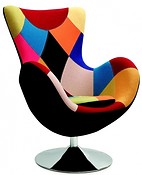 Oddychové kreslo BUTTERFLY poskytuje relax a pohodlie.
• Konštrukcia z chrómovanej ocele s podnožou zaisťuje skvelú stabilitu stoličky. 
• Model zaujme svojim špecifickym tvarom, ktorý vytvára komfort aj vďaka farebnému čalúneniu z tkaniny. 
• Otočné kreslo je vhodné do moderných obývačiek alebo domácich pracovní.