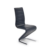 Charakteristika: 

•     Jedálenská stolička.
•     Ekokoža + lakovaná oceľ.
•     Farba: čierna/biela.
•     Jednoduchá montáž.