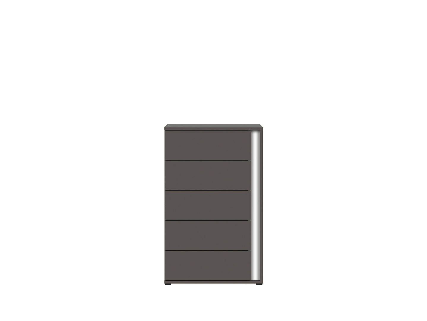 Komoda GRAPHIC KOM5SL/C sivý wolfram