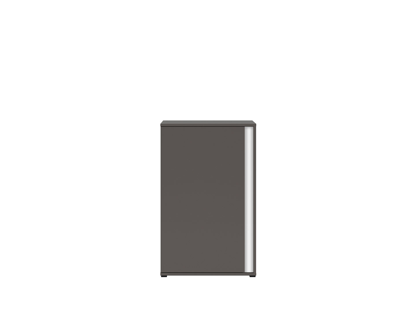 Skrinka GRAPHIC KOM1DL/C sivý wolfram