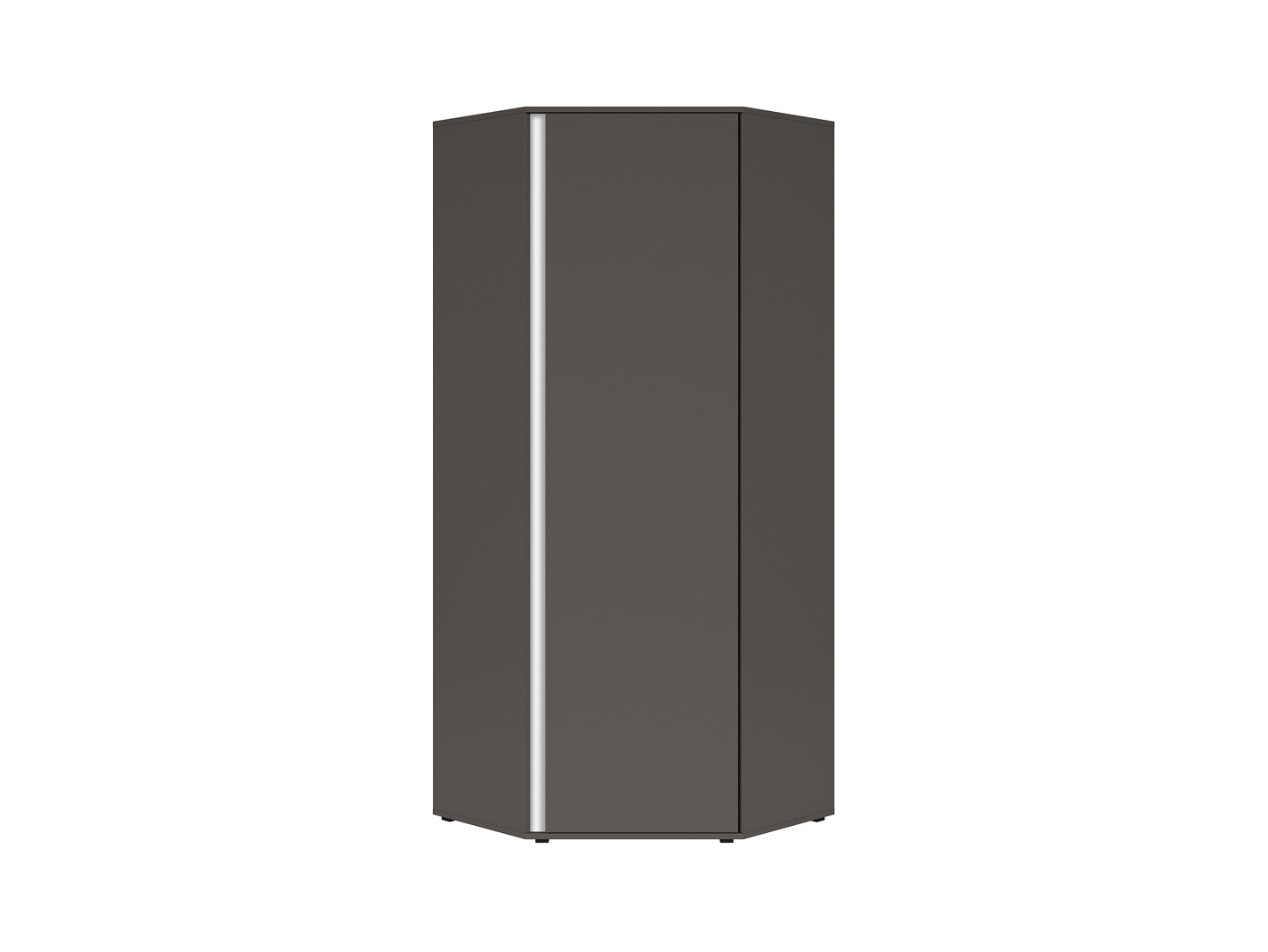 Skriňa GRAPHIC SZFN1D/C sivý wolfram