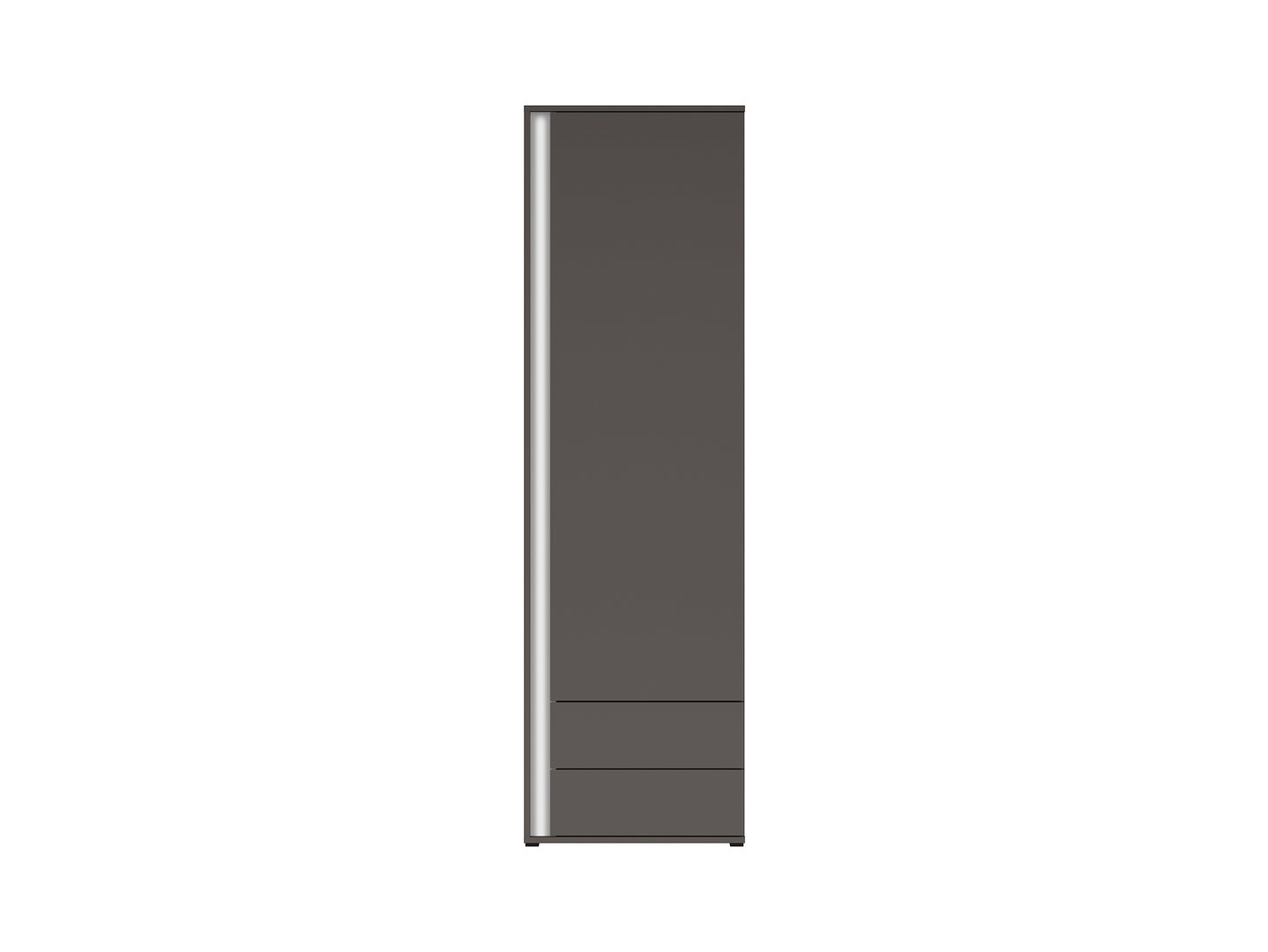 Skriňa GRAPHIC REG1DSP/C sivý wolfram
