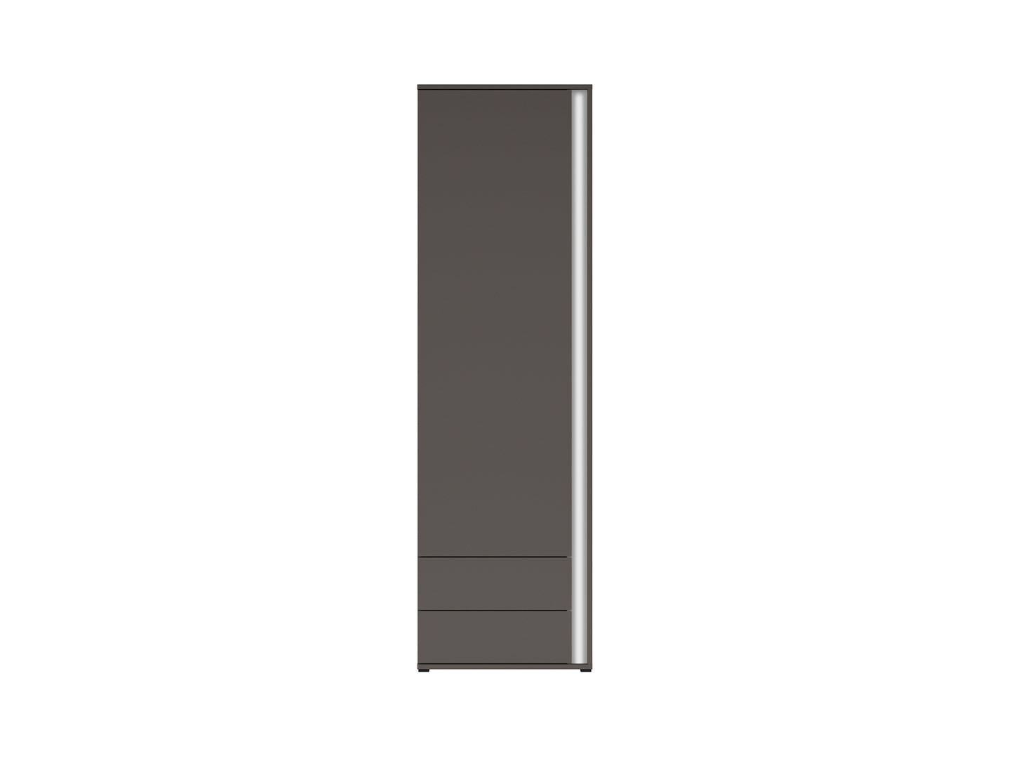 Skriňa GRAPHIC REG1DSL/C sivý wolfram