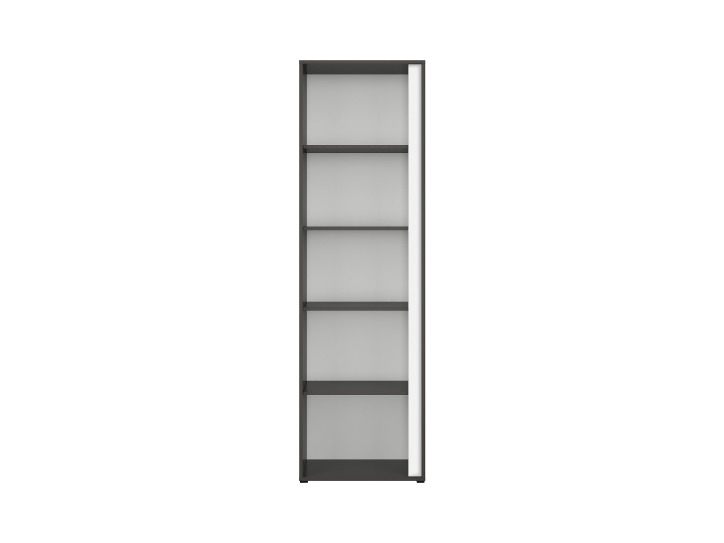 Regál GRAPHIC REG/57L sivý wolfram