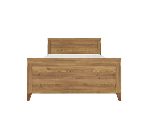 Posteľ LOZ/140 BERGEN smrekovec sibiu zlatý