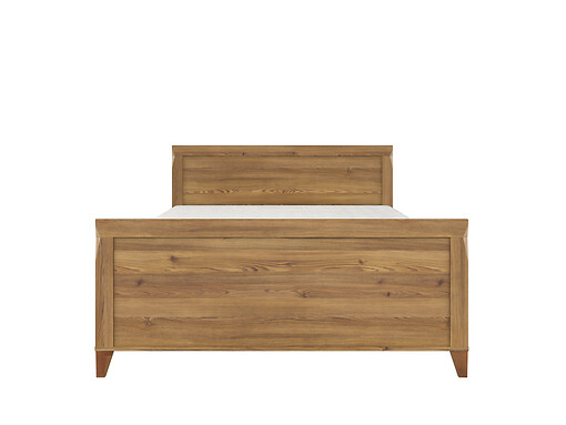 Posteľ LOZ/160 BERGEN smrekovec sibiu zlatý