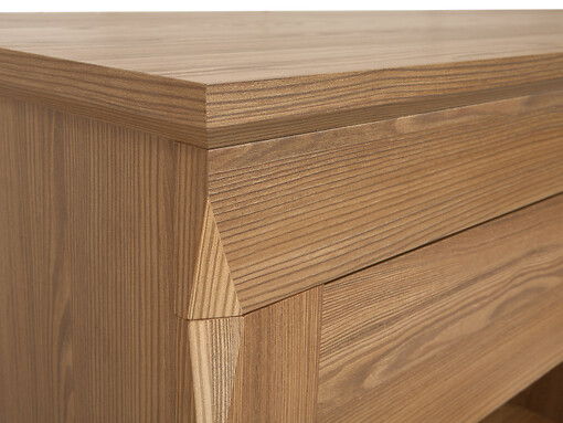 Vitrína REG3W BERGEN smrekovec sibiu zlatý