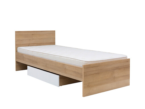 Posteľ LOZ/90 BALDER dub riviera