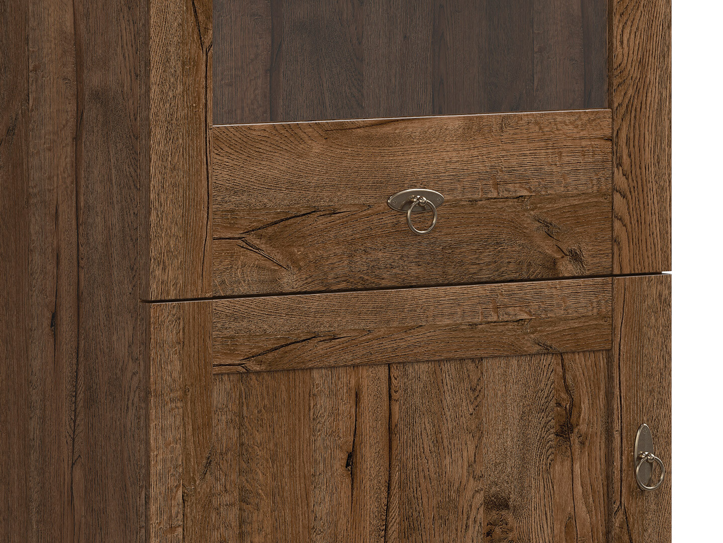 Vitrína PATRAS REG1D1W/63 dub april