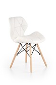 
Jedálenská stolička K281 prinesie do každej modernej jedálne kúsok elegancie.
• Zaujímavý dizajn je výsledkom kombinácie čalúnenia z kvalitnej ekokože (biela) a nôh vyrobených z masívneho dreva. 
• O komfort sa postará sedadlo a jemne profilované operadlo chrbta. 
• Model svojim atypickým tvarom predstavuje luxusný prvok pre každú domácnosť.



Farba stoličky na Vašom monitore sa nemusí zhodovať so skutočným farebným prevedením produktu.
