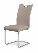 
Jedálenská stolička K224 je určená pre milovníkov moderného nábytku.
• Skvelý vzhľad je zásluhou pochrómovanej ocele a farebnej ekokože.
• Novodobý dizajn dopĺňa jednoduchý tvar podnože a komfort zabezpečuje čalúnené sedadlo a mierne profilovaná opierka chrbta.
• Vhodne doplní Vašu jedáleň, obývaciu izbu alebo kanceláriu.
• V ponuke vo viacerých farebných prevedeniach.



Farba stoličky na Vašom monitore sa nemusí zhodovať so skutočným farebným prevedením produktu.
