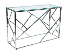 
	Príručný stolík ESCADA C patrí medzi dizajnérske skvosty vďaka svojej atypickej štruktúre.
	• Jej jedinečný štýl je odkazom modernosti a praktickosti.
	• Pozostáva z vrchnej dosky vyrobenej z tvrdeného skla.
	• Originálna a štýlová konštrukcia je vyrobená z kovu vo farbe chrómu.
	• Dodávaná v demonte a montáž je veľmi jednoduchá.

