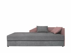 
	Váľanda KELO ponúkne dostatok spacej plochy do každej študentskej izby.

	• Moderný dizajn je založený na látkovom čalúnení (100% polyester) vo farebnej kombinácii: Soro 90 Grey/Soro 61 Pink

	• Pohodlný spánok Vám poskytne penová výplň v kombinácii s pružinami Bonell (výška 130 mm).

	• Posteľnú bielizeň a vankúše môžete odložiť do úložného priestoru.

	• Ponuka obsahuje 2ks ozdobných vankúšov.

	• Posteľ obsahuje originálnu rohovú opierku.

	• Možnosť výberu strany pred prvou montážou.

	 

	Ďalšie parametre:

	Výška sedenia: 43 cm

	Hĺbka sedenia: 91 cm

	 

	Farba váľandy na Vašom monitore sa nemusí zhodovať so skutočným farebným prevedením produktu.
