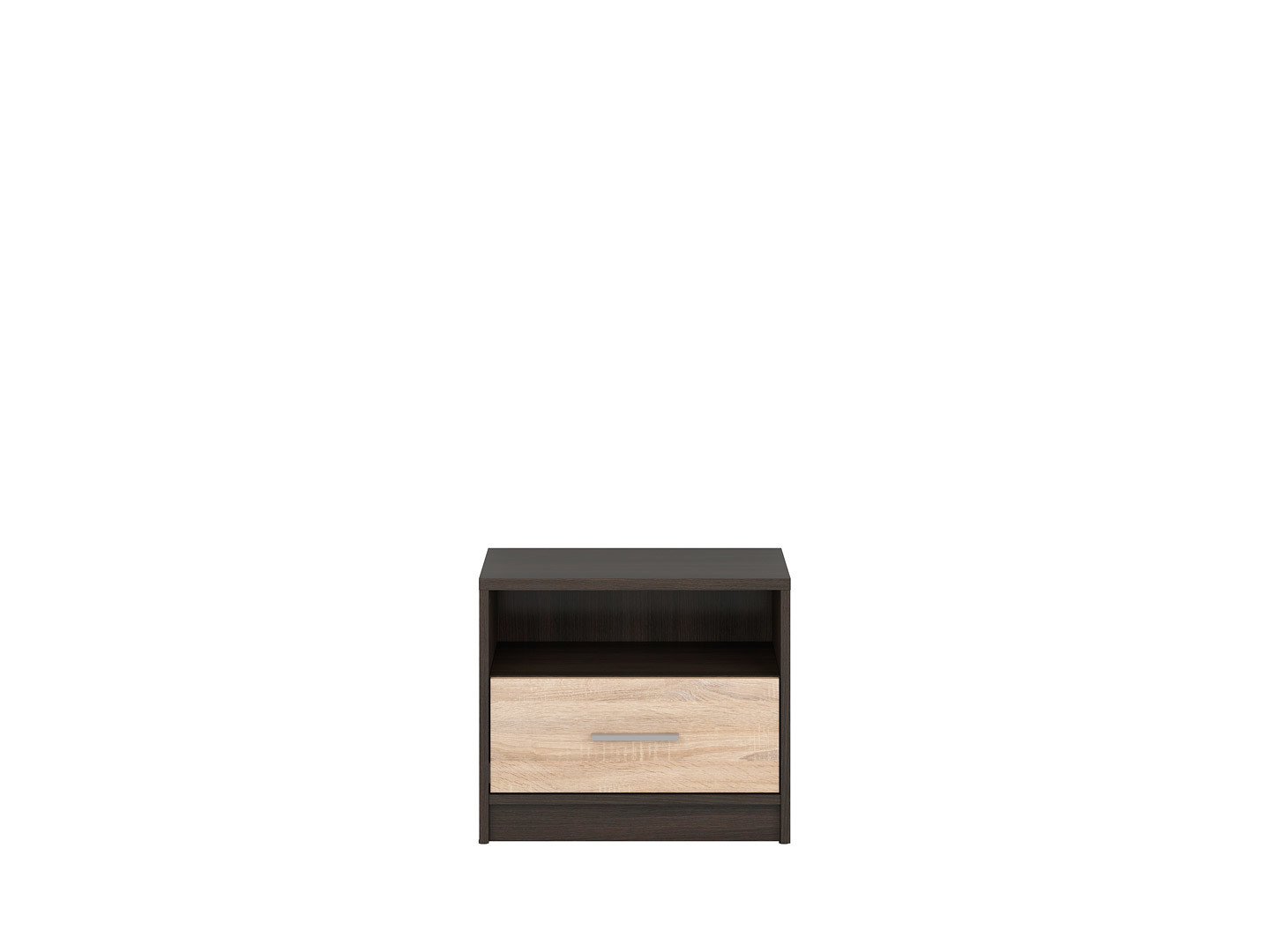 Nočný stolík NEPO PLUS KOM1S wenge/dub sonoma