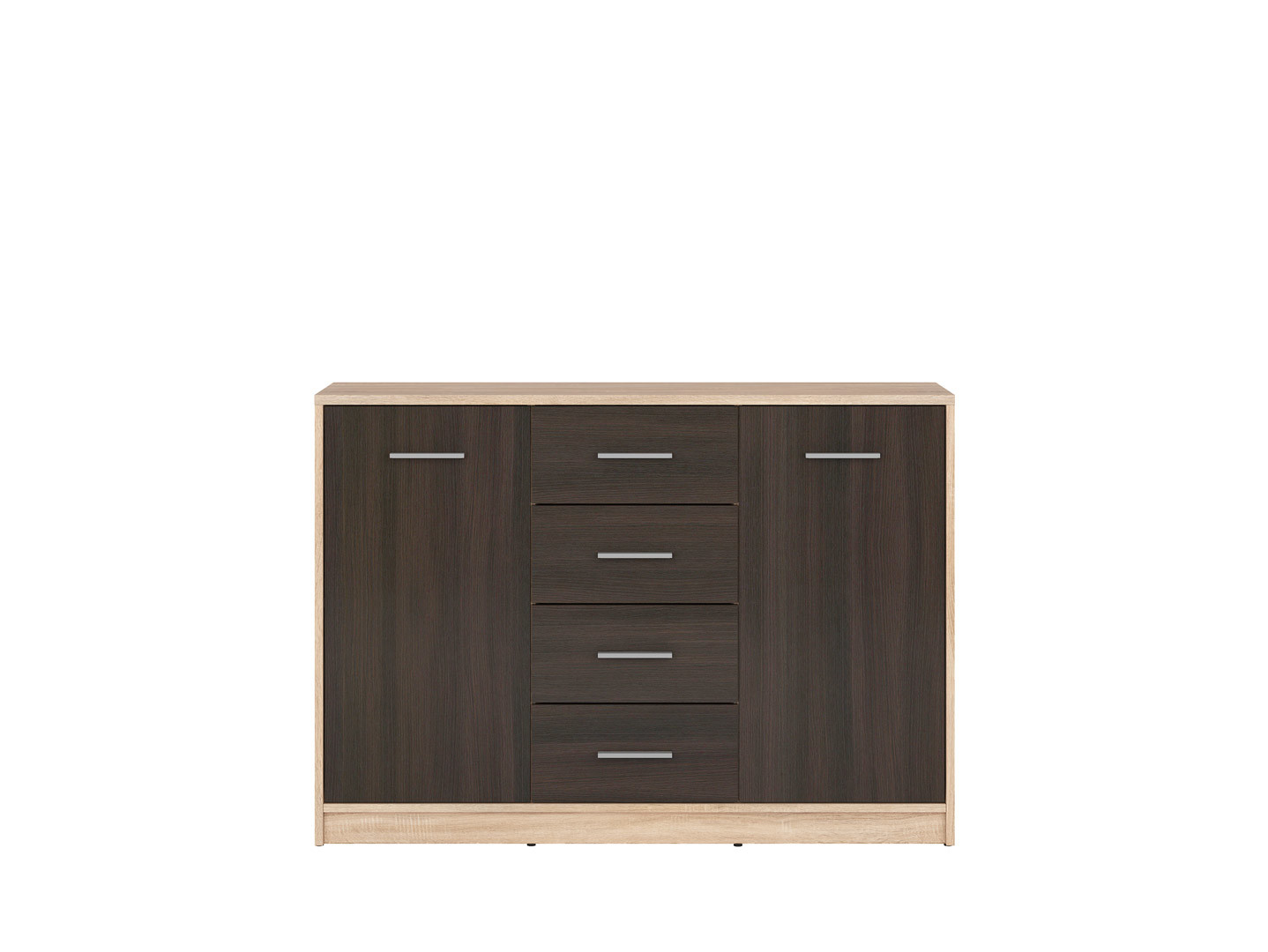 Príborník NEPO PLUS KOM2D4S dub sonoma/wenge