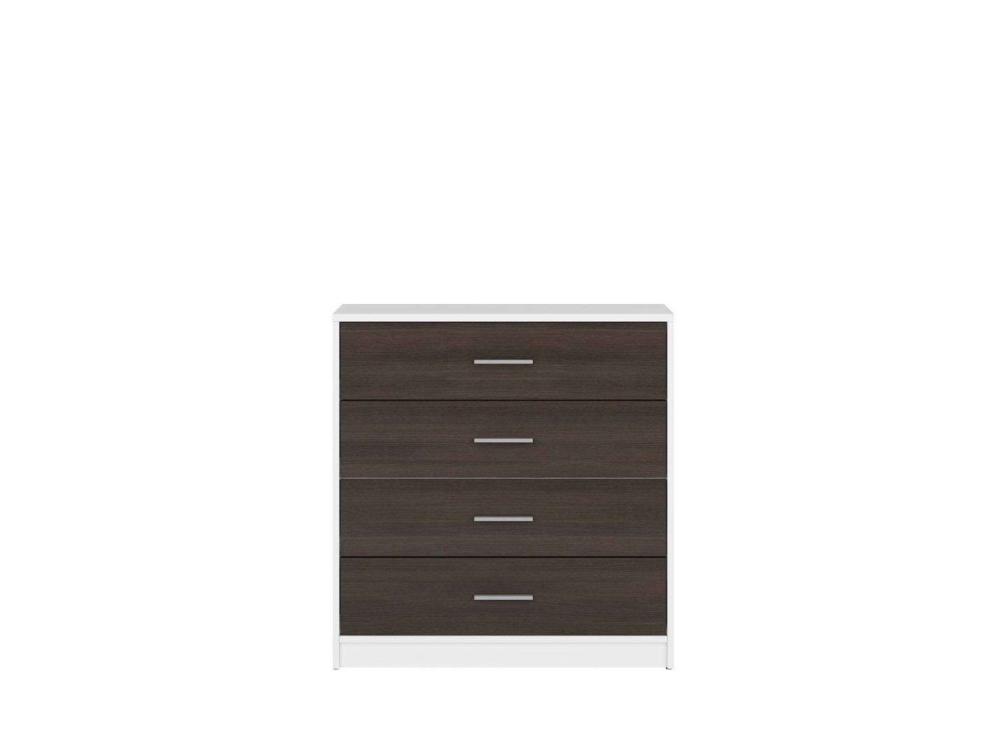 Komoda NEPO PLUS KOM4S biela/wenge