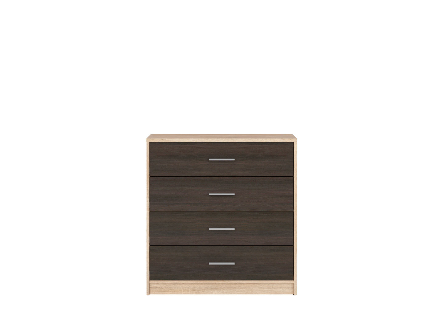 Komoda NEPO PLUS KOM4S dub sonoma/wenge