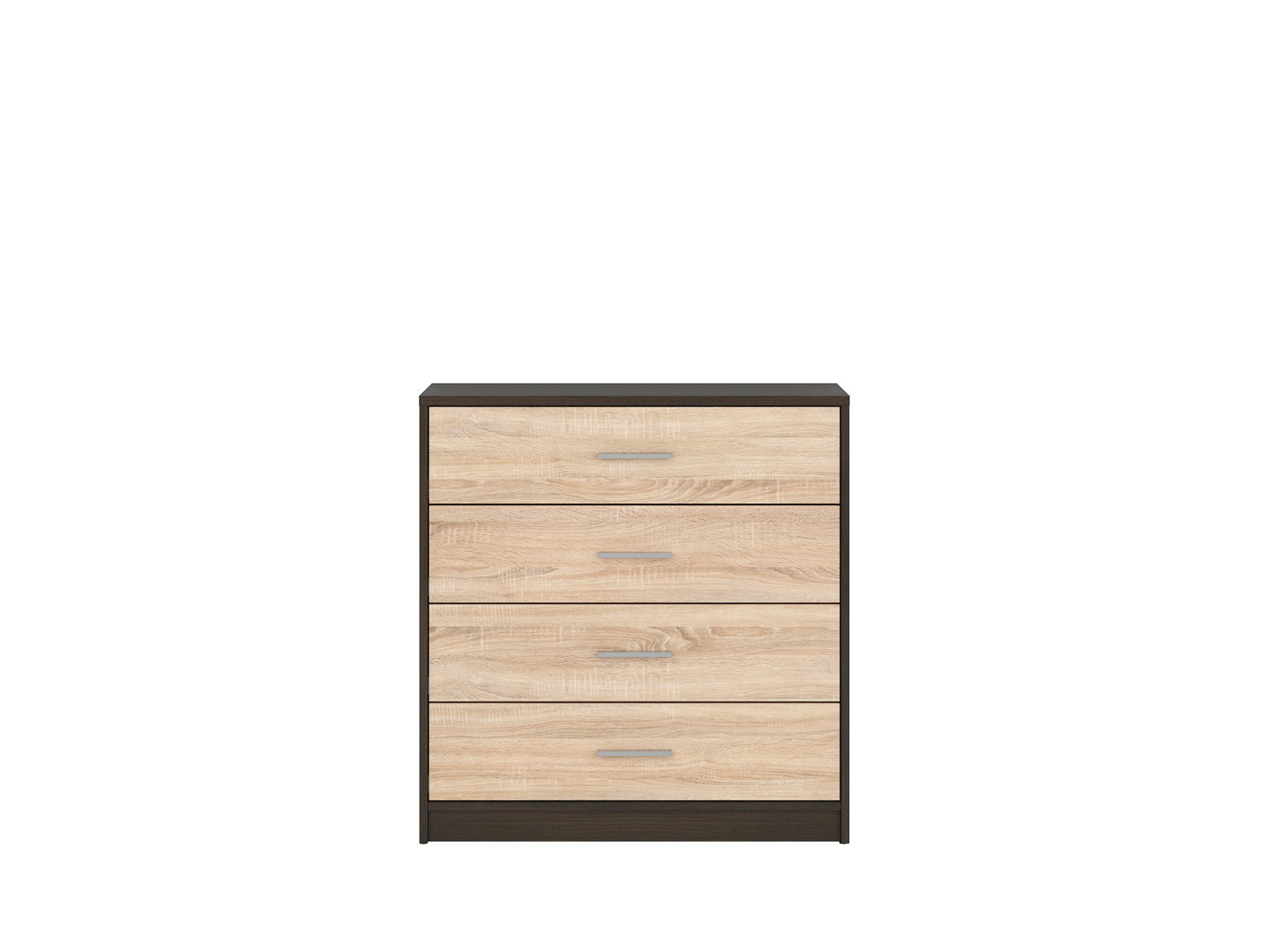 Komoda NEPO PLUS KOM4S wenge/dub sonoma