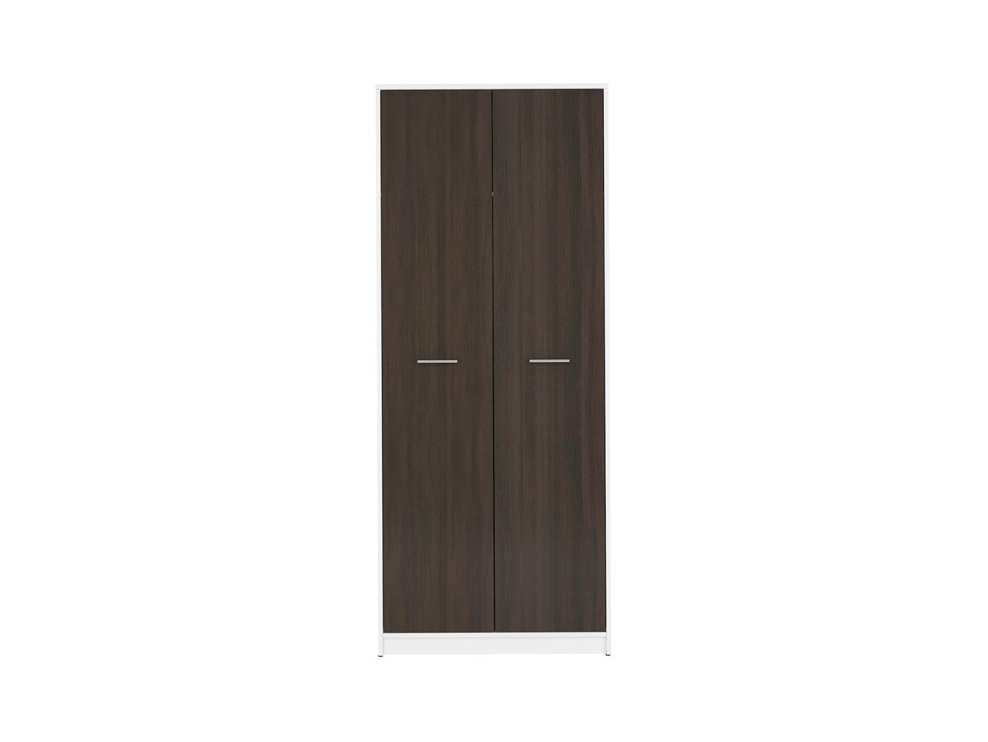 Skriňa NEPO PLUS SZF2D biela/wenge