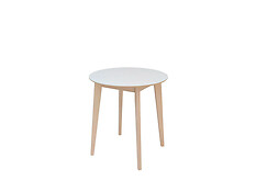 Charakteristika: 

•   Jedálenský stôl IKKA ponúka praktický prvok nábytku aj do menšej kuchyne alebo jedálne. 
•   Vrchná okrúhla doska s priemerom 70 cm ponúkne priestor pre rýchle raňajky. 
•   Pevnú stabilitu zabezpečí drevená konštrukcia v podobe štyroch štíhlych nôh.
•   Farba: Dub Sonoma/ biela
•   Jednoduchá montáž.


Farba stola na Vašom monitore sa nemusí zhodovať so skutočným farebným prevedením produktu.