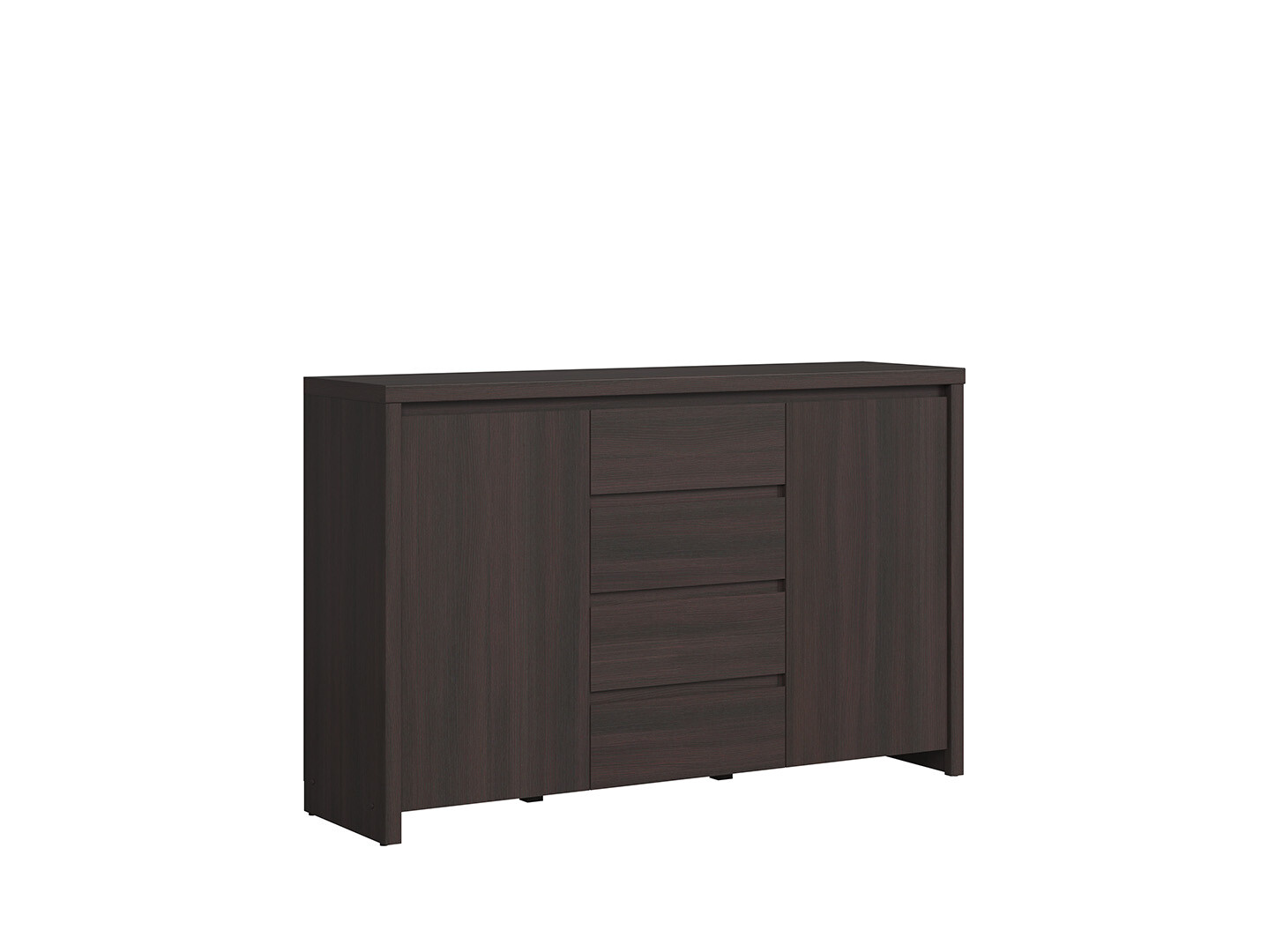 Komoda Kaspian KOM2D4S Wenge/Wenge