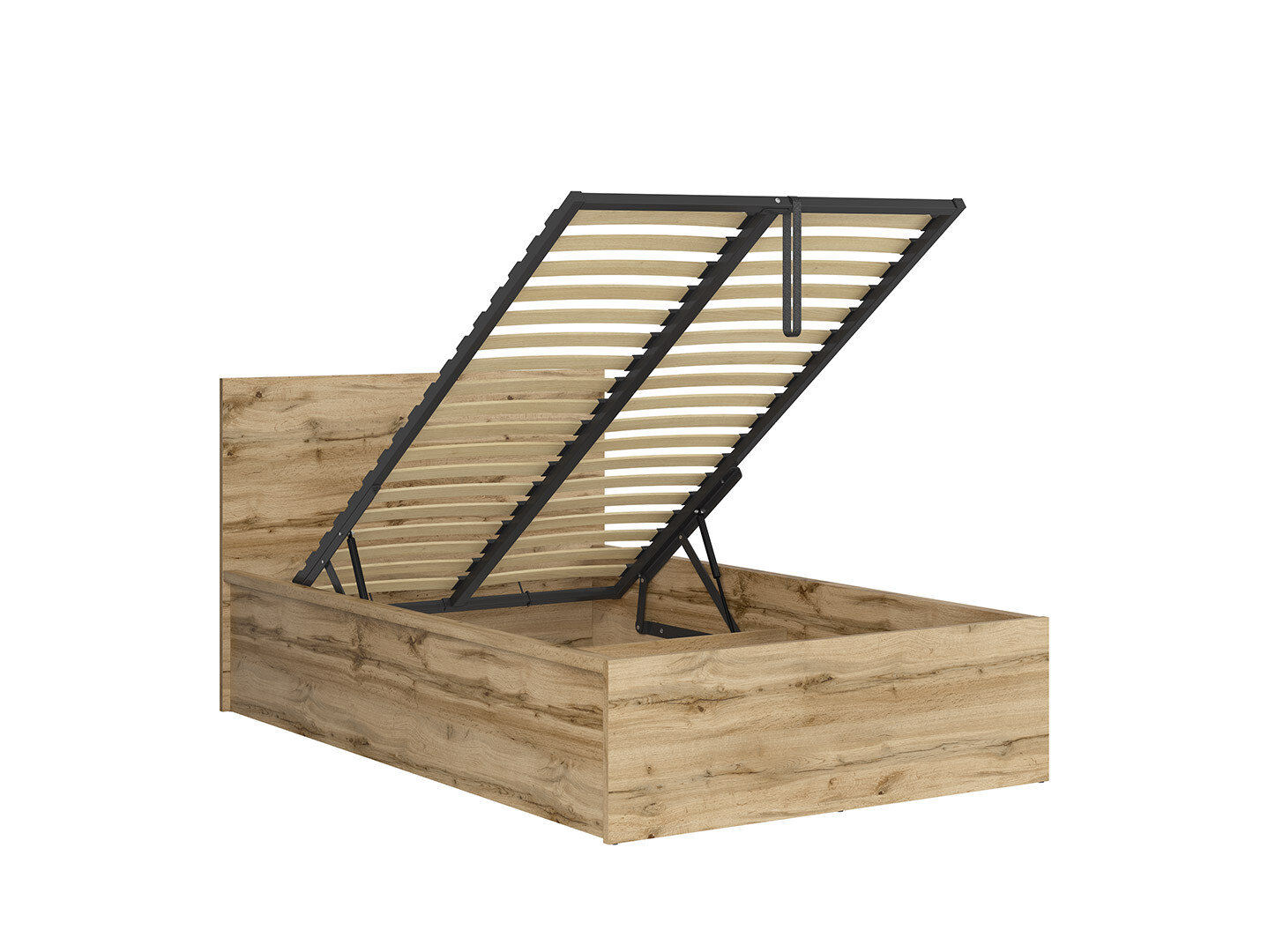 Posteľ TETRIX LOZ/120/B dub wotan