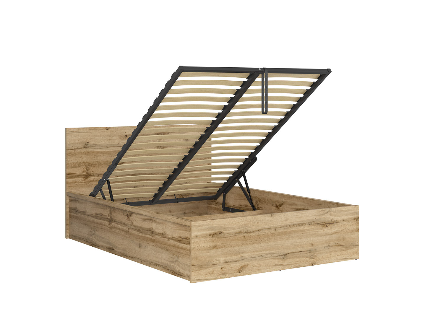 Posteľ TETRIX LOZ/140/B dub wotan