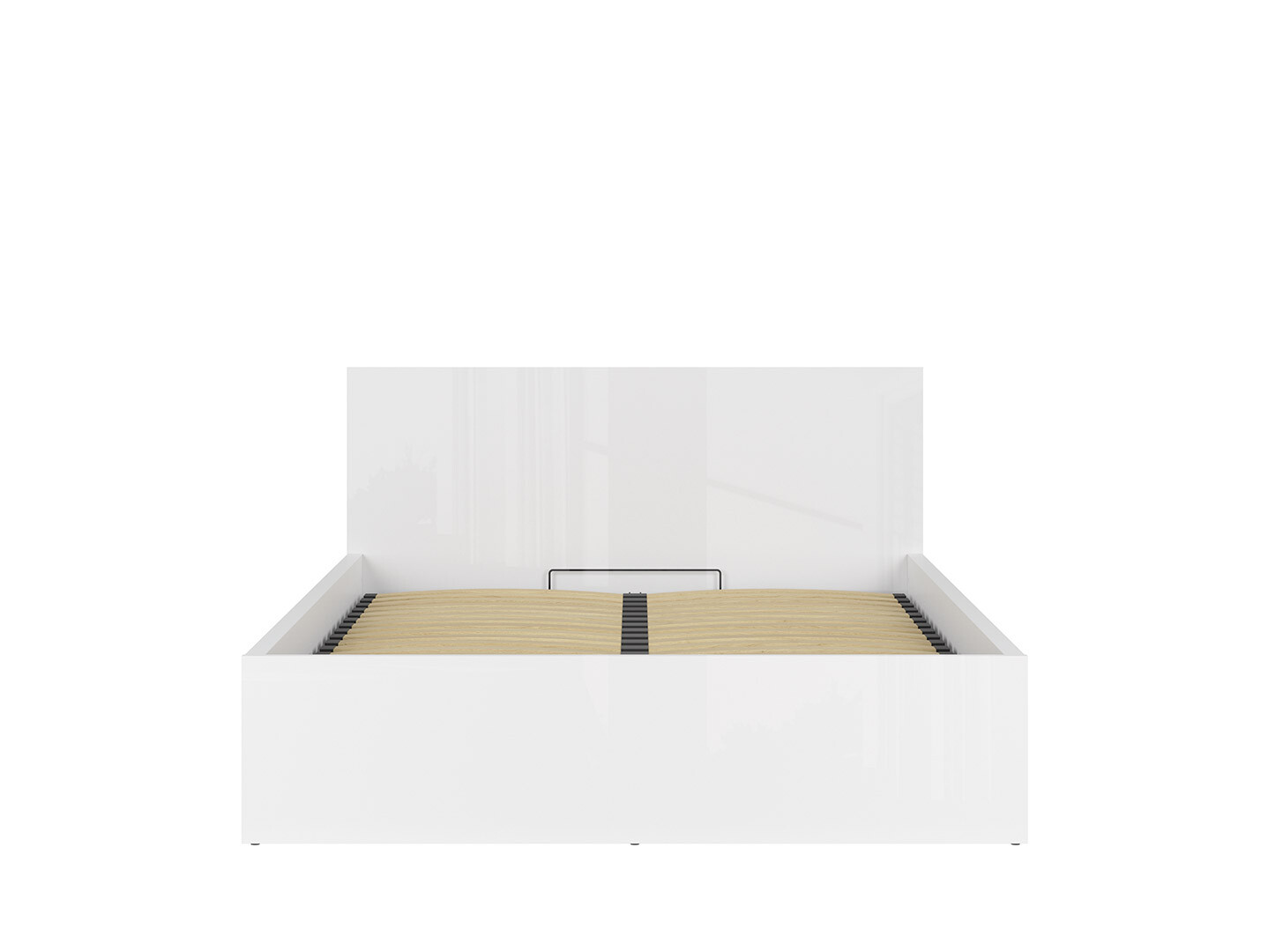 Posteľ TETRIX LOZ/160/B biely lesk