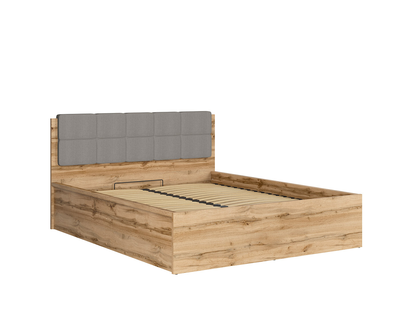 Posteľ TETRIX LOZ/160/B dub wotan