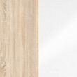 dub sonoma/biely lesk