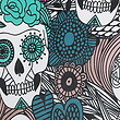 Print Mexico Multicolor/ TX058 čierna