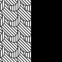Print Patio 01 White Black/ Rain 30 Black